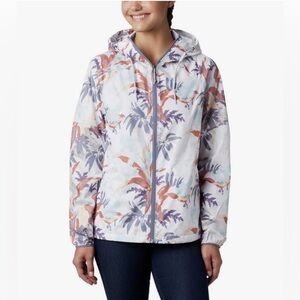 Columbia Women's Side Hill Windbreaker Sz M